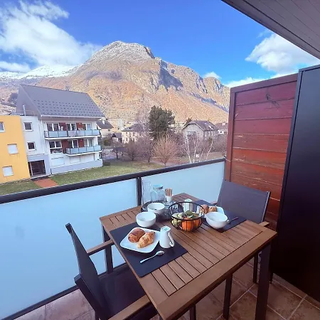 App 2-4 Proche Gare Terrasse Garage شقة